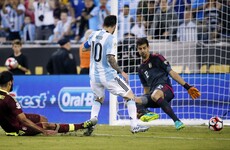 Messi equals record as Argentina turn on the style to book semi-final spot