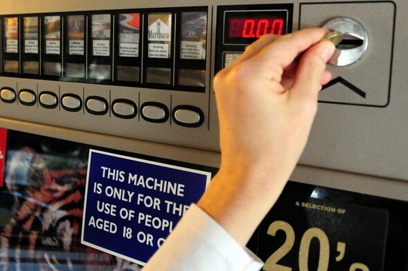 A court challenge looms as the government moves to ban cigarette vending  machines