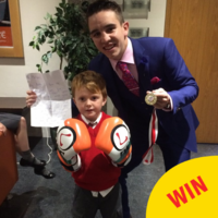 The little boy who offered Michael Conlan his school medal finally got to give it to him in person 