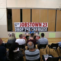 Teenager found guilty of false imprisonment of Joan Burton during water charges protest