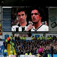 Leeds and Newcastle fans unite to pay touching tribute to Gary Speed 