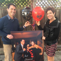 These parents are going viral for having a massive divorce 'party'