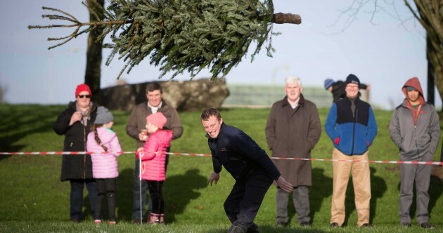 Want to break a world record for throwing a Christmas tree?