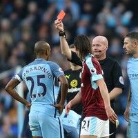 Manchester City get across the line with 10 men while Everton score three times in the last 20 minutes