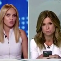 This video of two newsreaders arguing about wearing the same colour is delicously awkward