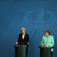 The British and German media reacted very differently to May's speech