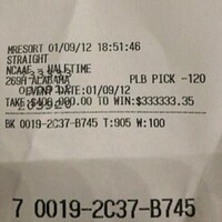 Floyd Mayweather Jr won a $333,333 bet last night