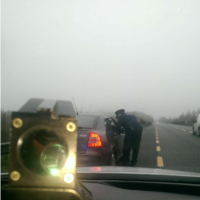 Garda&Atilde;&shy; caught a driver going 148kph on a foggy 100kph stretch of road this morning