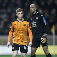 Cruel injury blow for Irish underage international after Wolves breakthrough