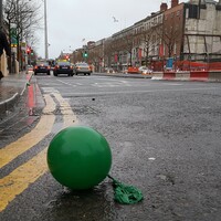 Dublin was showing all the signs of an epic hangover first thing this morning...