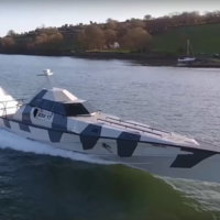 In Youghal, one businessman prays for storms to test his high-speed 'stealth boats'