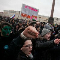Russian opposition leader jailed following unsanctioned Moscow protest