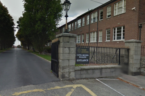 Entrance to Cathal Brugha Barracks