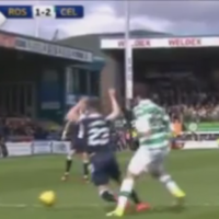 Referee conned by blatant dive as Celtic concede late penalty 