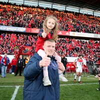 'I'm a father, I'm a husband, then I'm a rugby player' - Munster's Earls
