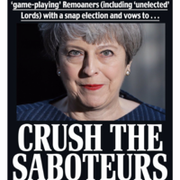 'Crush the saboteurs': Here's how the British press reacted to Theresa May calling an election