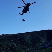 Man airlifted to hospital after serious fall on Mourne Mountains
