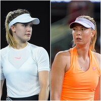 Bouchard wants 'cheat' Sharapova to be banned for life - tonight they face each other 
