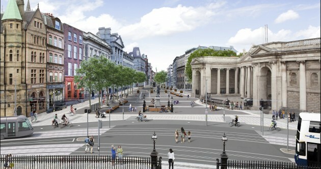 Car ban for Dublin's College Green may come in as early as this year