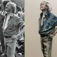 That iconic photo of Michael D at Slane has been turned into a class illustration