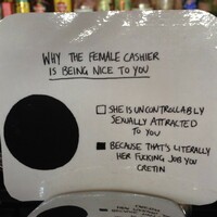 This pub's sign will resonate with every woman who has worked in a bar