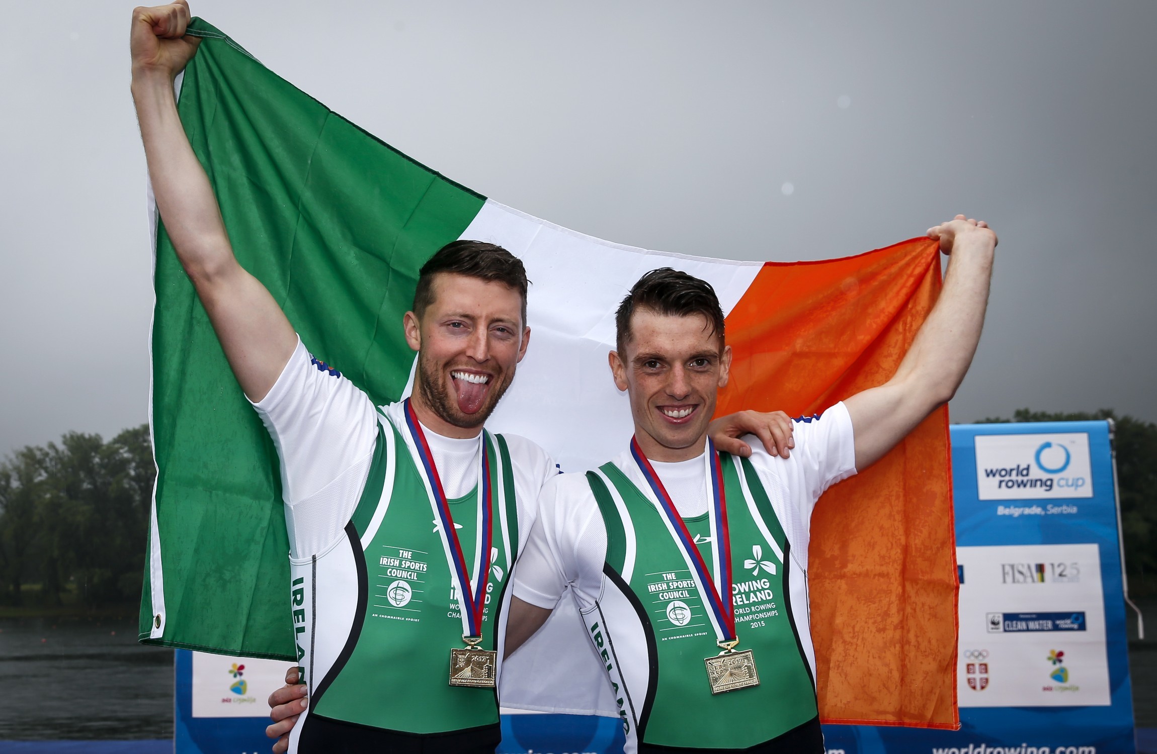 Mark O'Donovan and Shane O'Driscoll are European rowing champions!