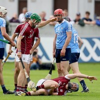 Huge blow for Galway defender as scan confirms he suffered cruciate injury against Dublin