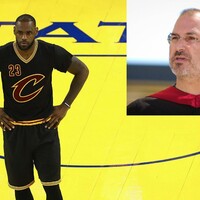 LeBron James made the Cavs watch an inspirational Steve Jobs speech before their epic finals comeback