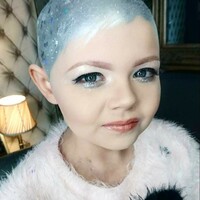 Makeup artists recreated one of Cara Delevingne's looks on an 8-year-old with cancer and it's adorable 