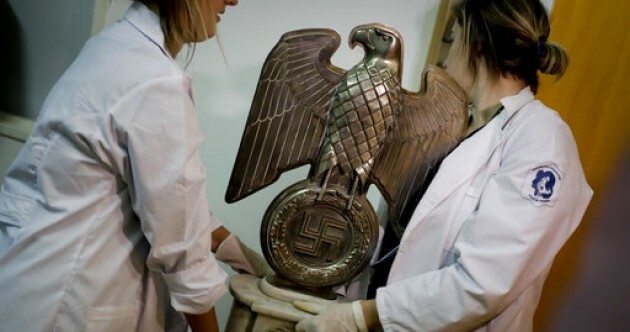 Massive haul of Nazi artifacts found in hidden room near Buenos Aires