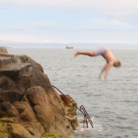 The Forty Foot swimmers: 'Our oldest is now 91... he has his cake and cigarette before he gets in'