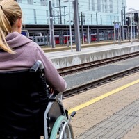 'I was driven to tears': Wheelchair user forced to wait on Dart for 15 minutes for help to get off train