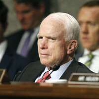 John McCain returns to Washington after blood clot surgery to vote on Obamacare