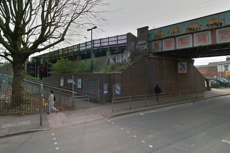 Witton train station in Birmingham 