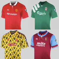 Who wore it best? It's 25 years since the first Premier League kits were launched