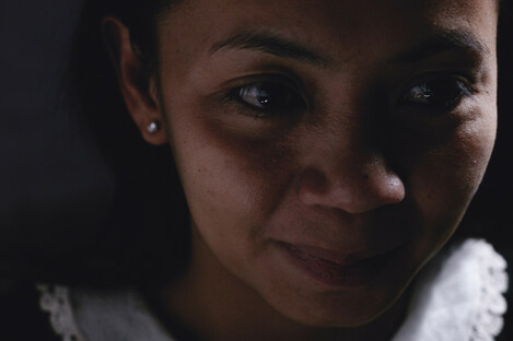 Debra is a grandmother from the Phillipines She works as a carer so that she can provide for her grandchildren at home.