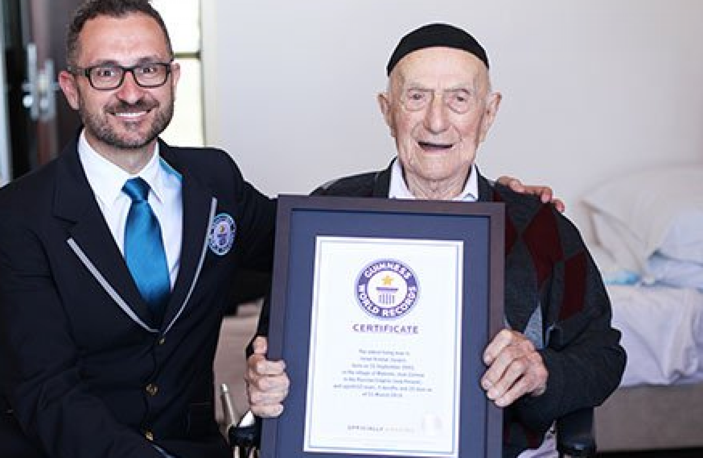 World's oldest man dies in Israel aged 113 years