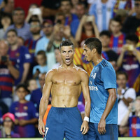Ronaldo's topless celebration proves pretty costly though Real still beat Barca in El Clasico