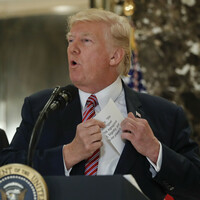 'Violence' on the alt-left and Irish manufacturing: Key moments from Trump's bizarre press conference