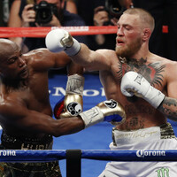 'Tonight I chose the right dance partner to dance with. Conor McGregor, you're a hell of a champion'