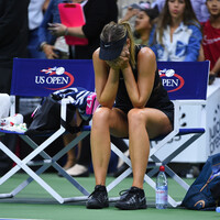 'I had no right to win': Emotional Sharapova causes upset on Grand Slam return 