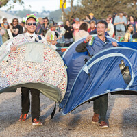 Poll: Have you left your tent behind after a festival?