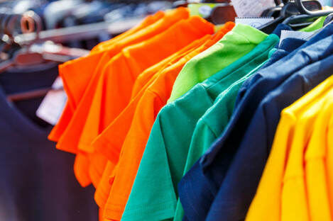 The clothes will be on sale in a single section. 