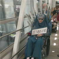 This granny dressed up as Olenna Tyrell from Game of Thrones and completely rocked it
