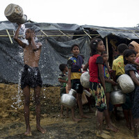 UN accuses Myanmar of 'ethnic cleansing' as thousands of Rohingyas flee the country