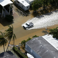 'Hurricanes and flooding show we have to talk about climate change - now'