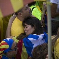 Pictures: Hundreds of thousands of Catalans turn out to say 'Goodbye Spain' ahead of vote