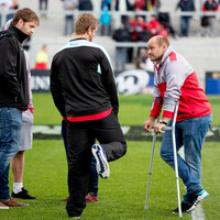 Rory Best on crutches as Ireland captain suffers injury setback in training 
