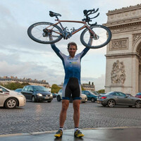 Scottish man cycles around world in 79 days, setting new world record 