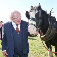 President Higgins is not 'ruling anything out' when it comes to running for a second term 